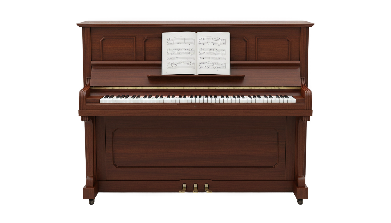 upright piano png PNG transparent background