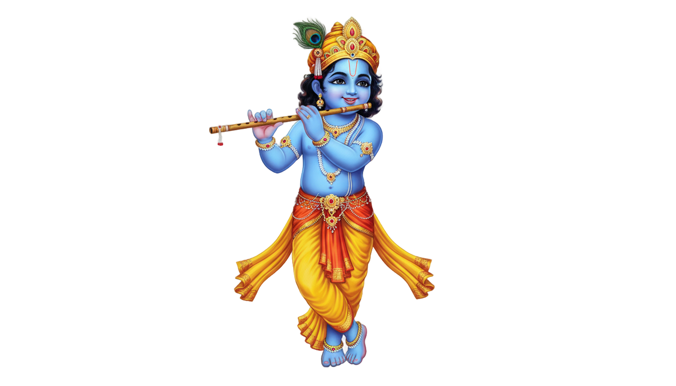 little krishna flute png PNG transparent background