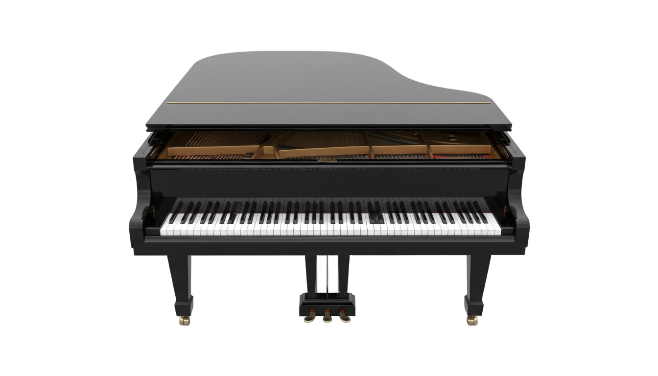 piano top view png PNG transparent background