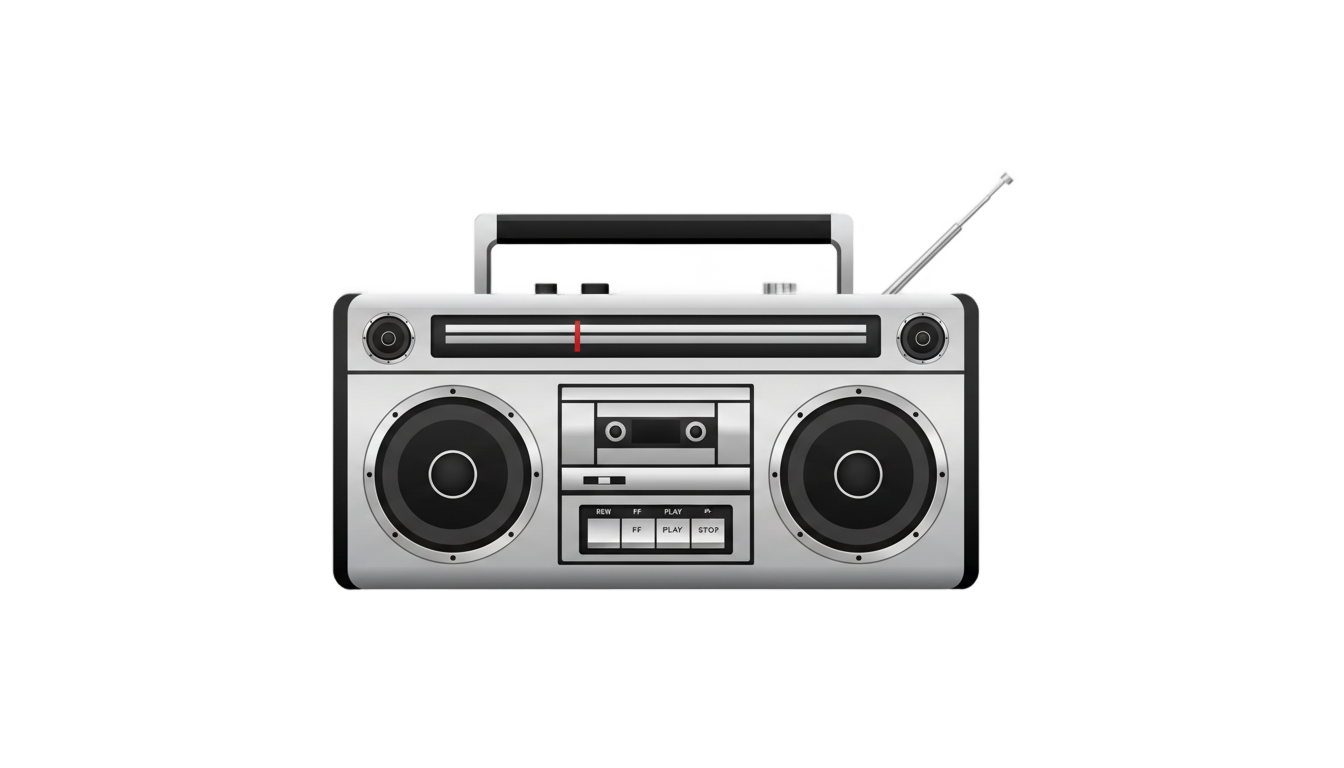 boombox icon png PNG transparent background