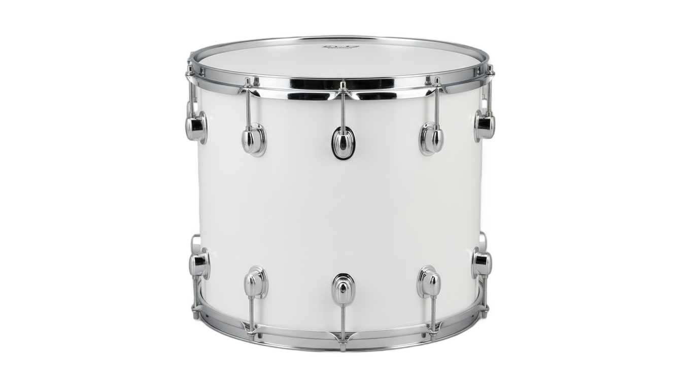 white drum png PNG transparent background