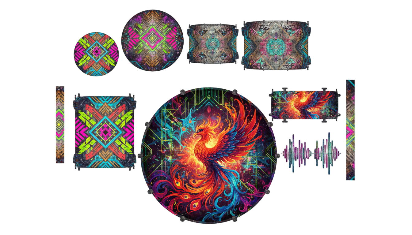 real drum custom skin png PNG transparent background