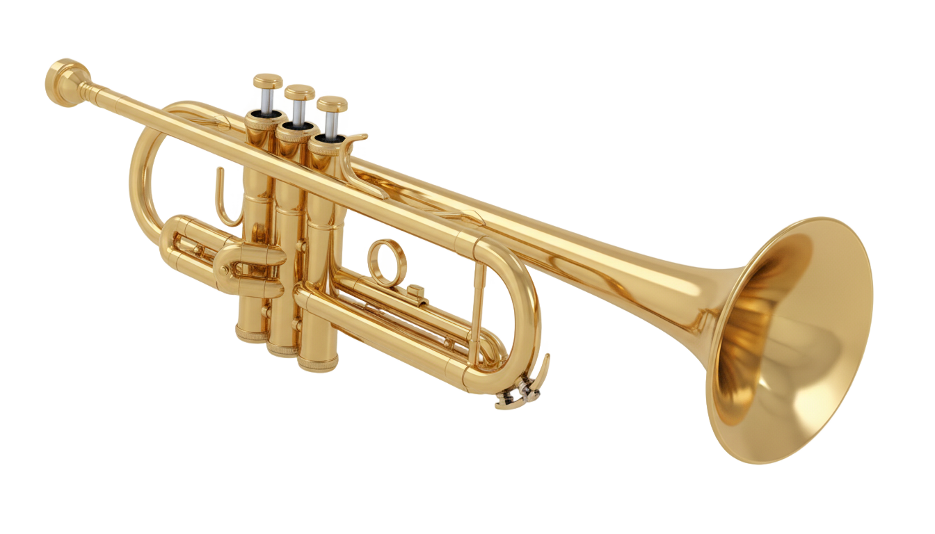 trumpet illustration png PNG transparent background