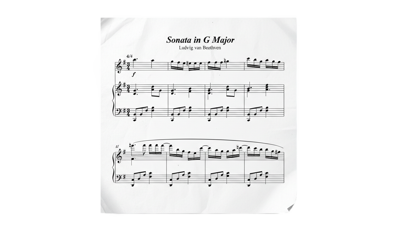 piano sheet png PNG transparent background