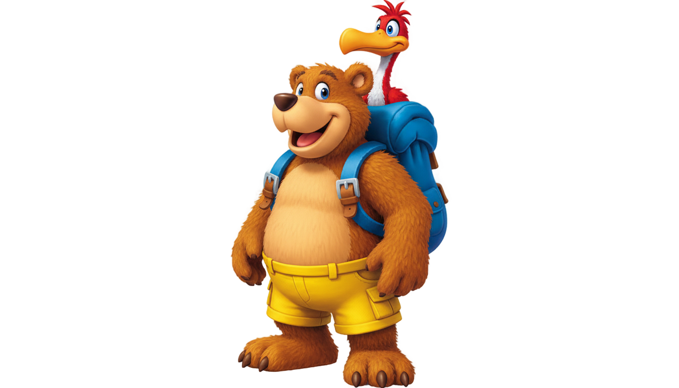 banjo-kazooie png PNG transparent background