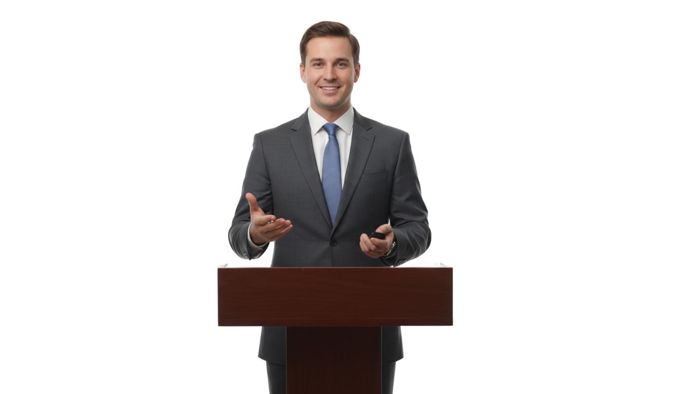 guest speaker png PNG transparent background