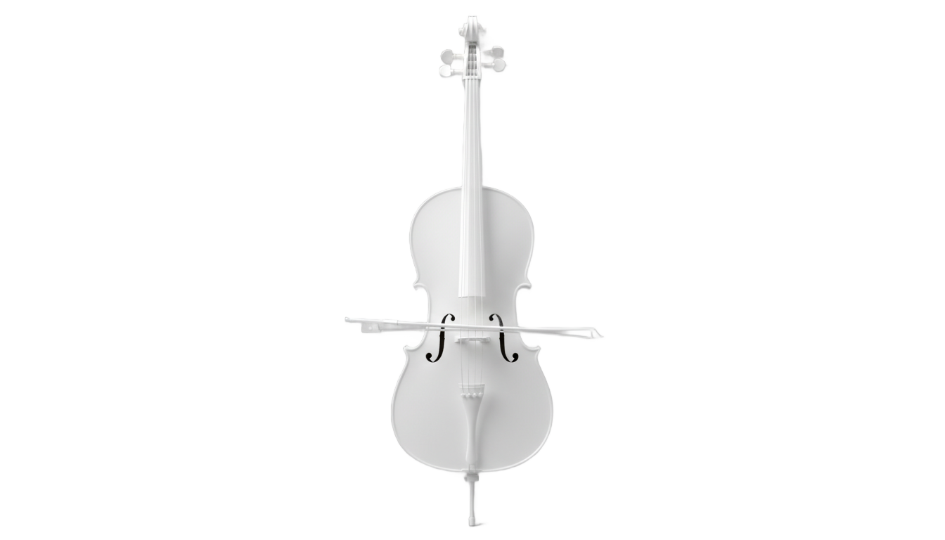 white violin png PNG transparent background