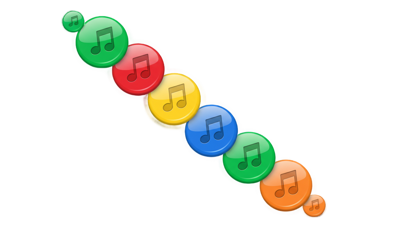 guitar hero notes png PNG transparent background