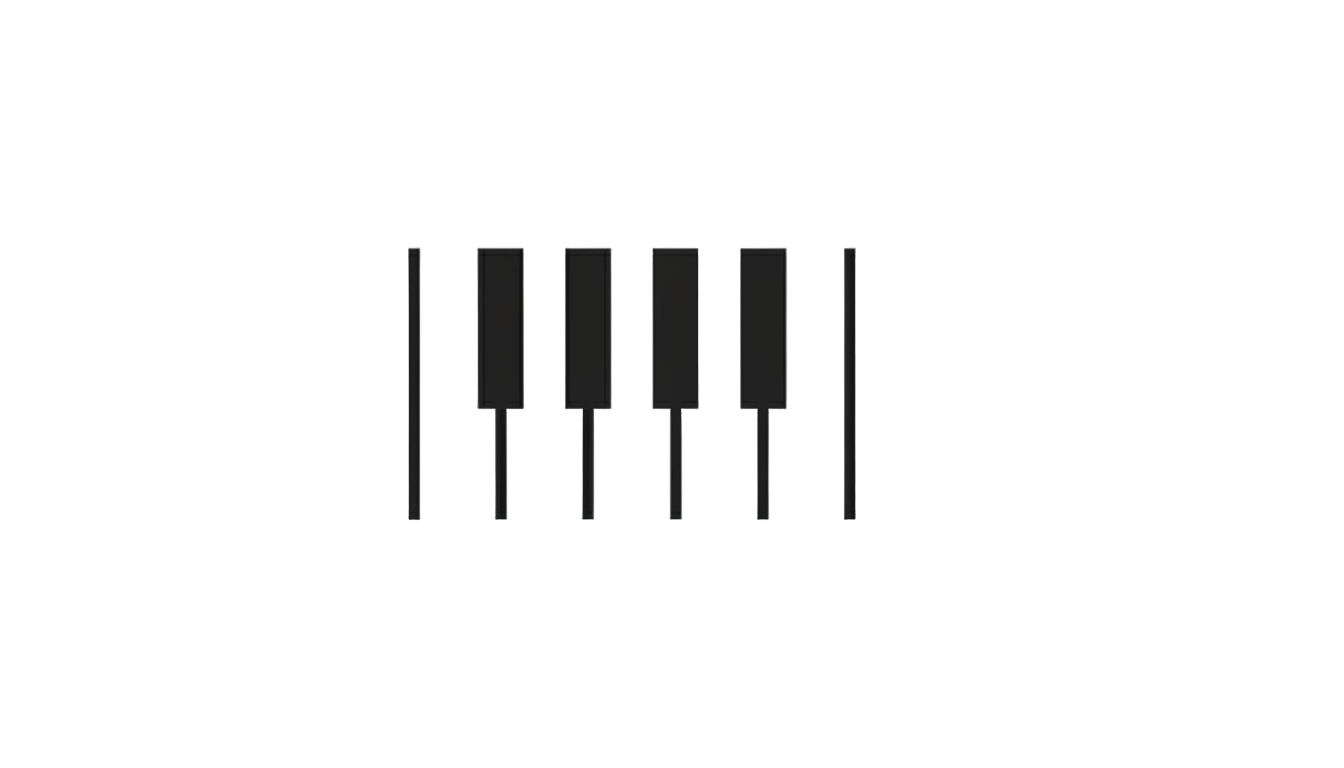 keyboard piano icon png PNG transparent background