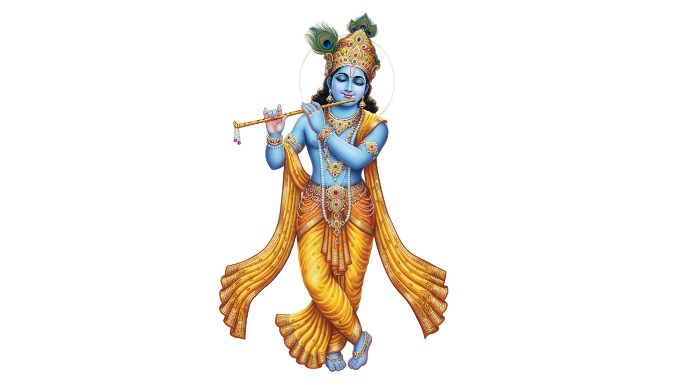 clipart krishna flute png PNG transparent background