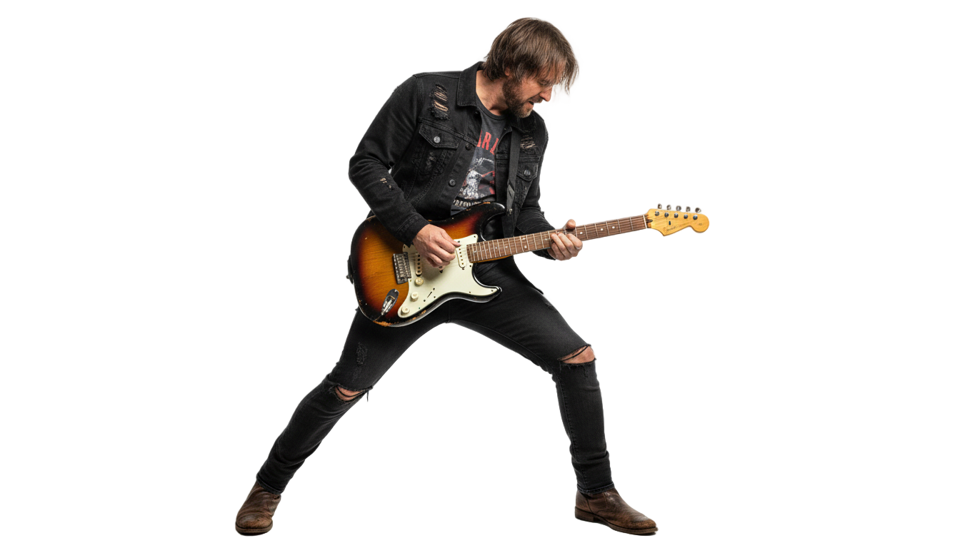 guitar player png PNG transparent background