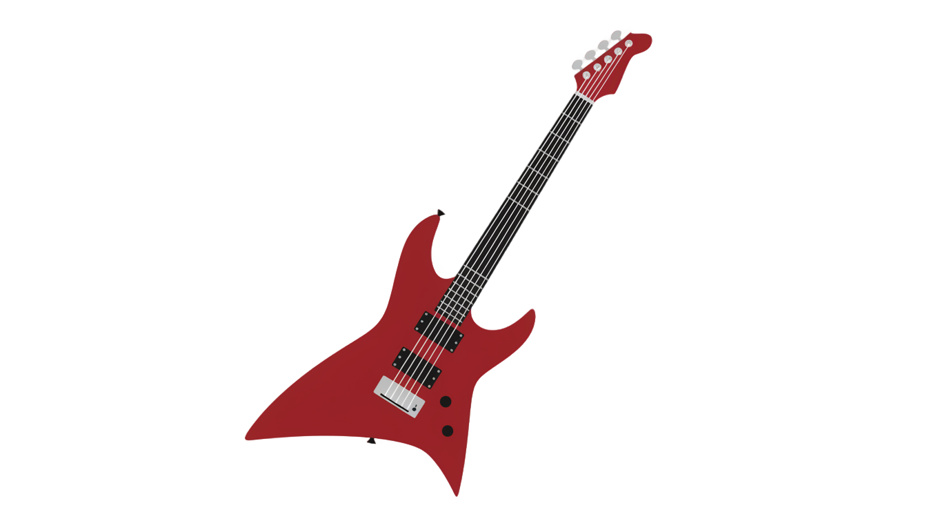 electric guitar icon png PNG transparent background