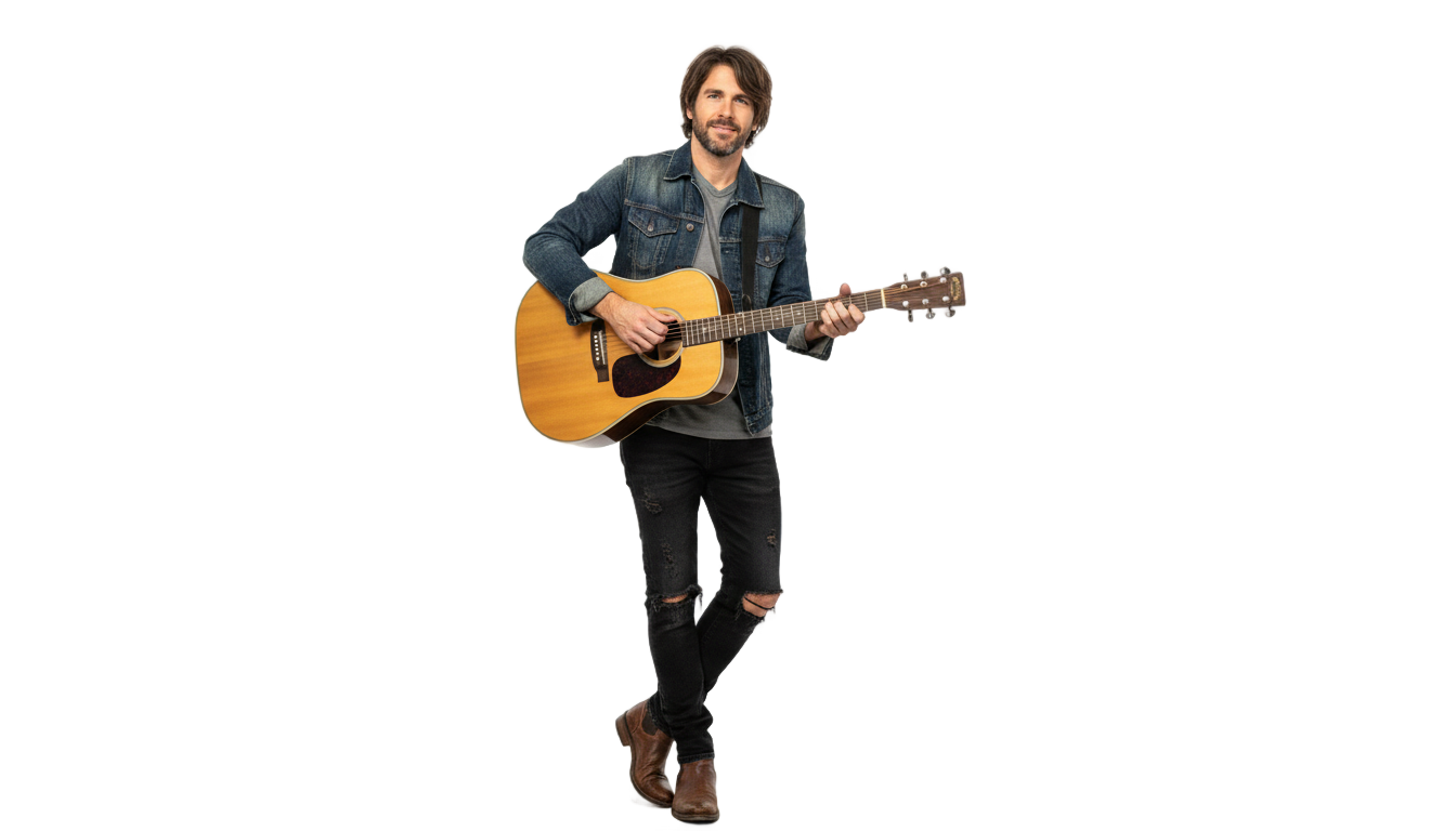 guitar man png PNG transparent background