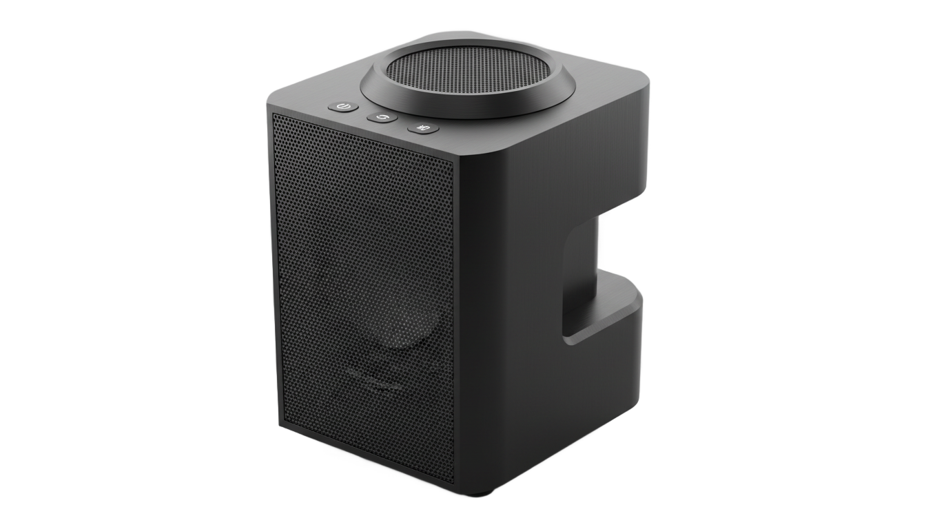black speaker png PNG transparent background