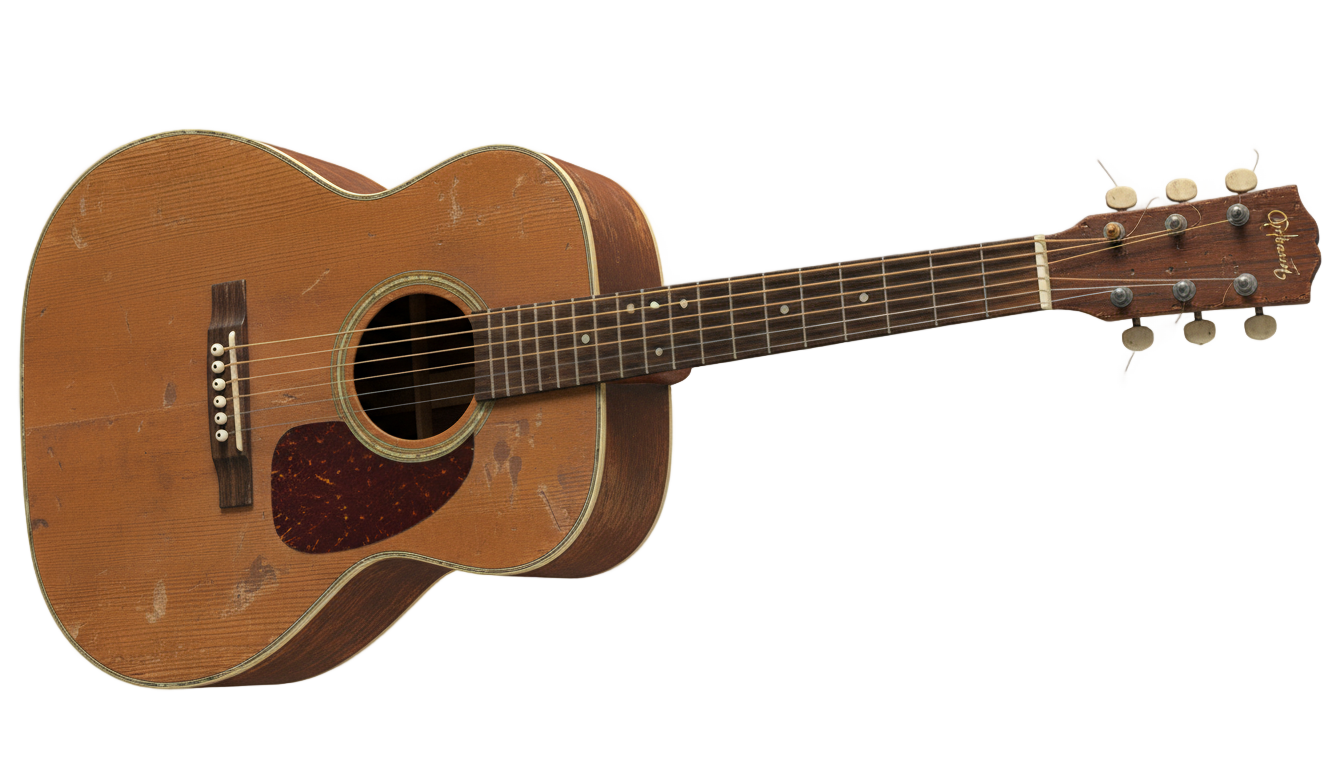 old guitar png PNG transparent background