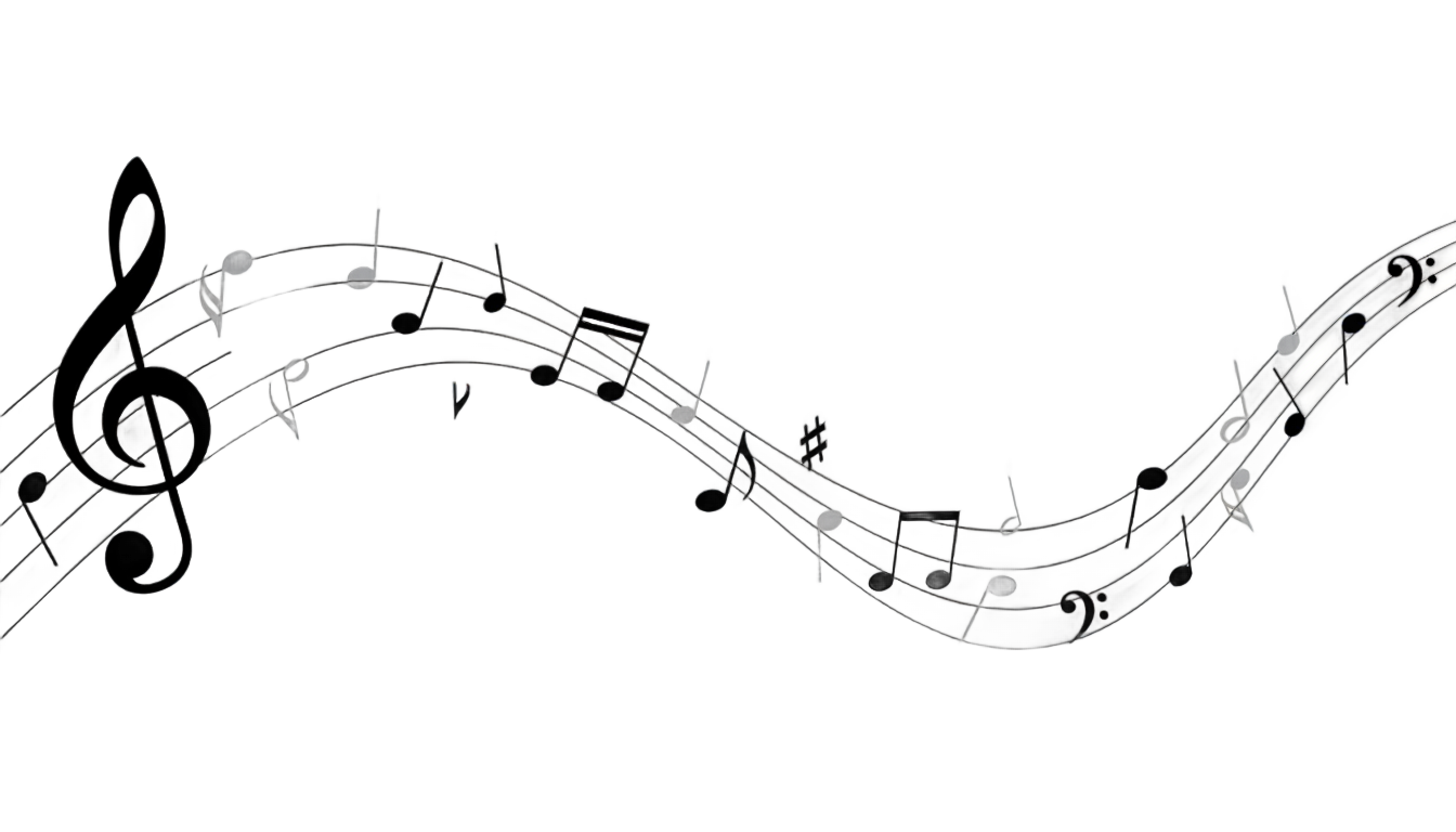 music note wave png PNG transparent background