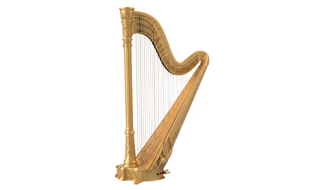 harp clipart png PNG transparent background