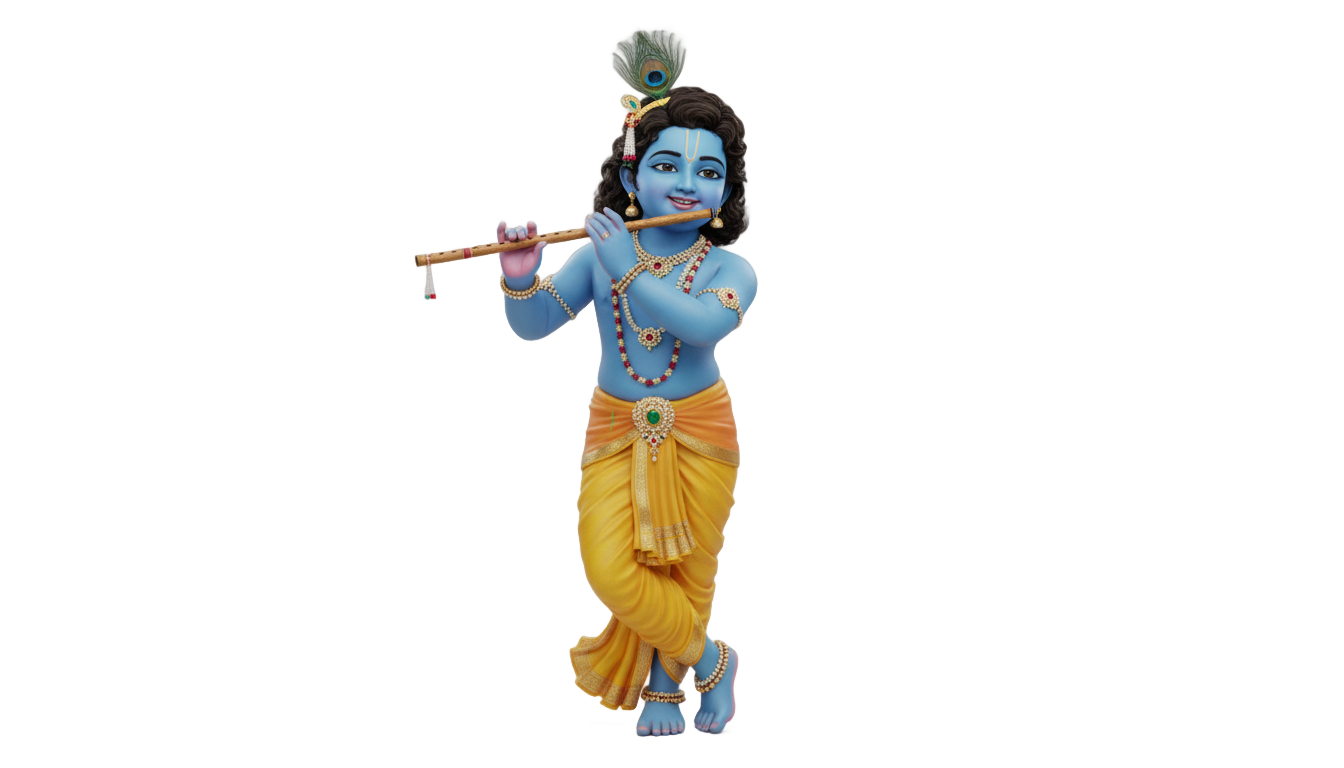little krishna flute png PNG transparent background