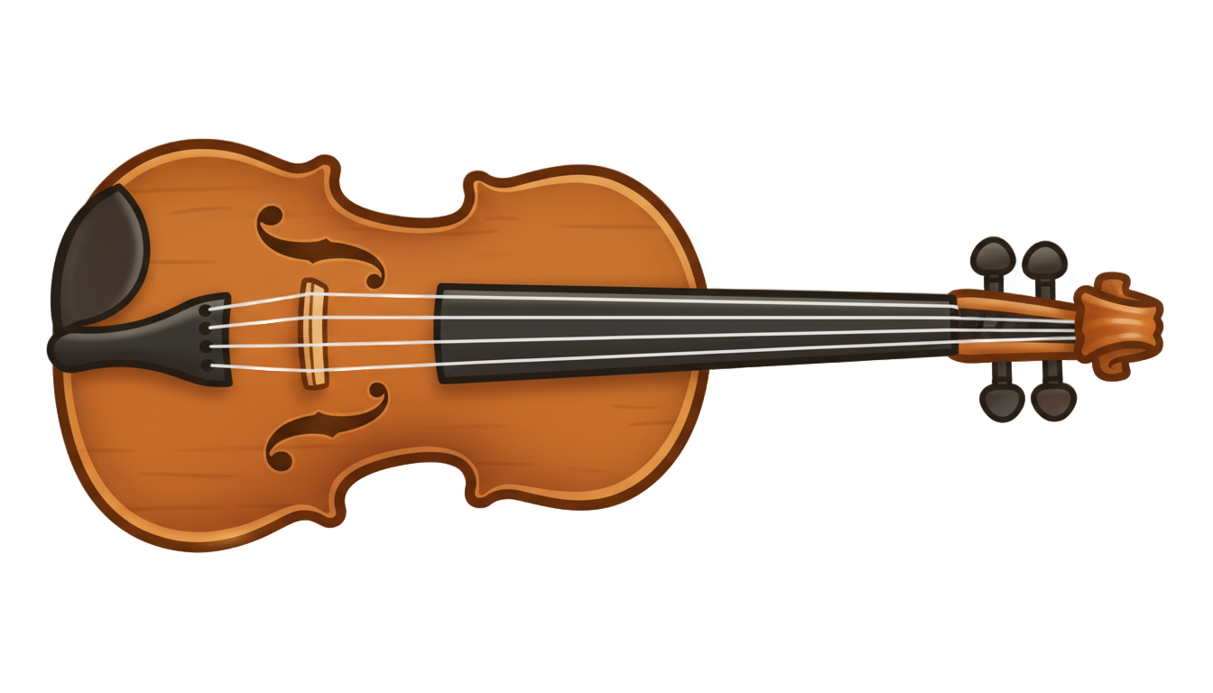 violin emoji png PNG transparent background