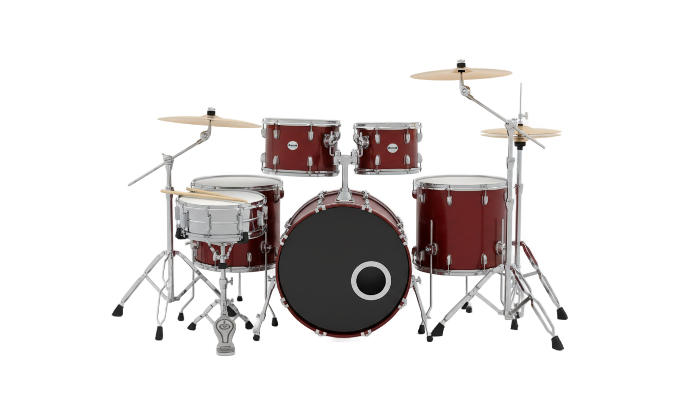 drum set clipart png PNG transparent background