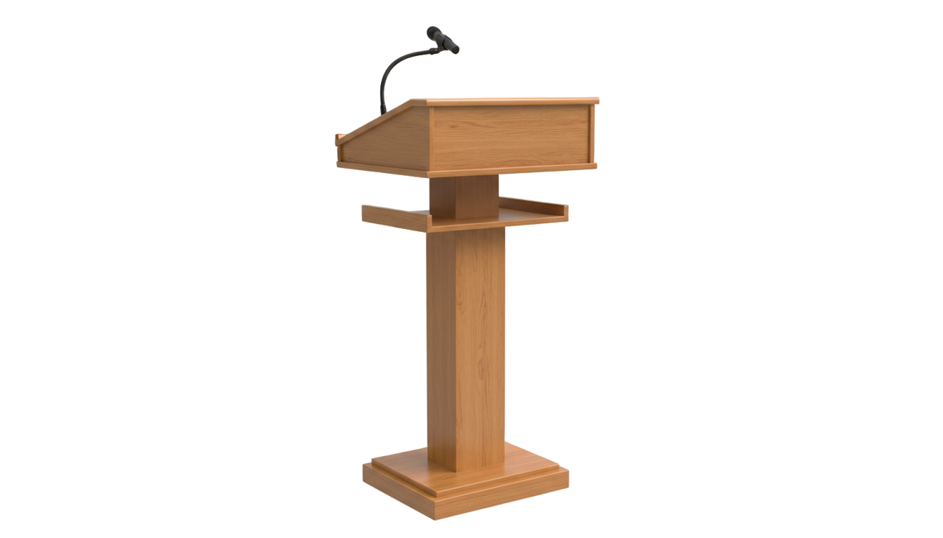 speaker podium png PNG transparent background
