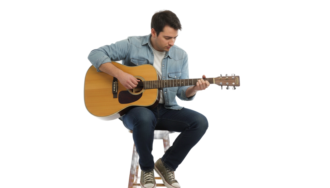 play guitar png PNG transparent background
