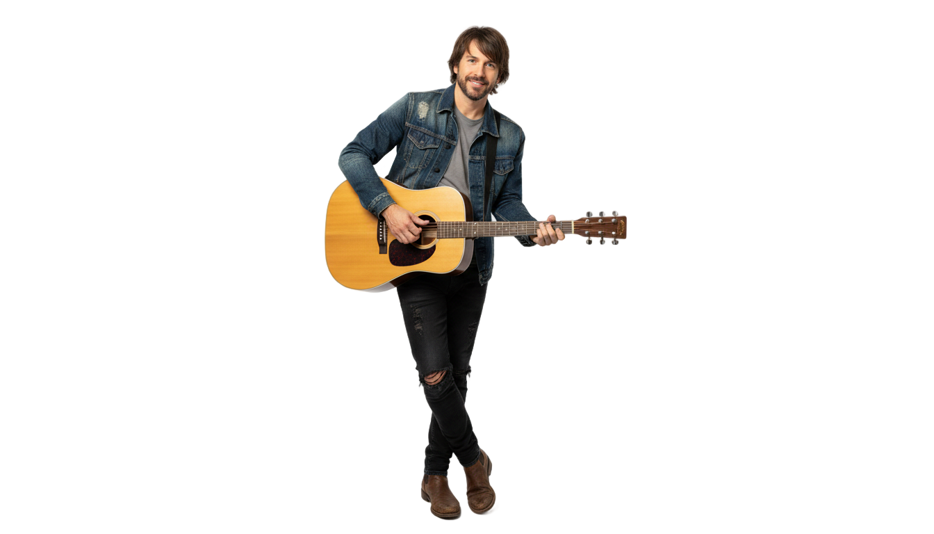 guitar man png PNG transparent background
