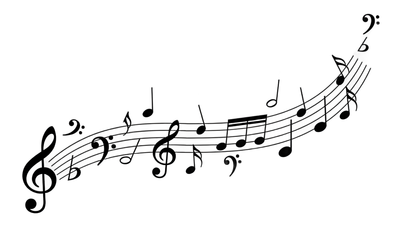 music note clip art png PNG transparent background