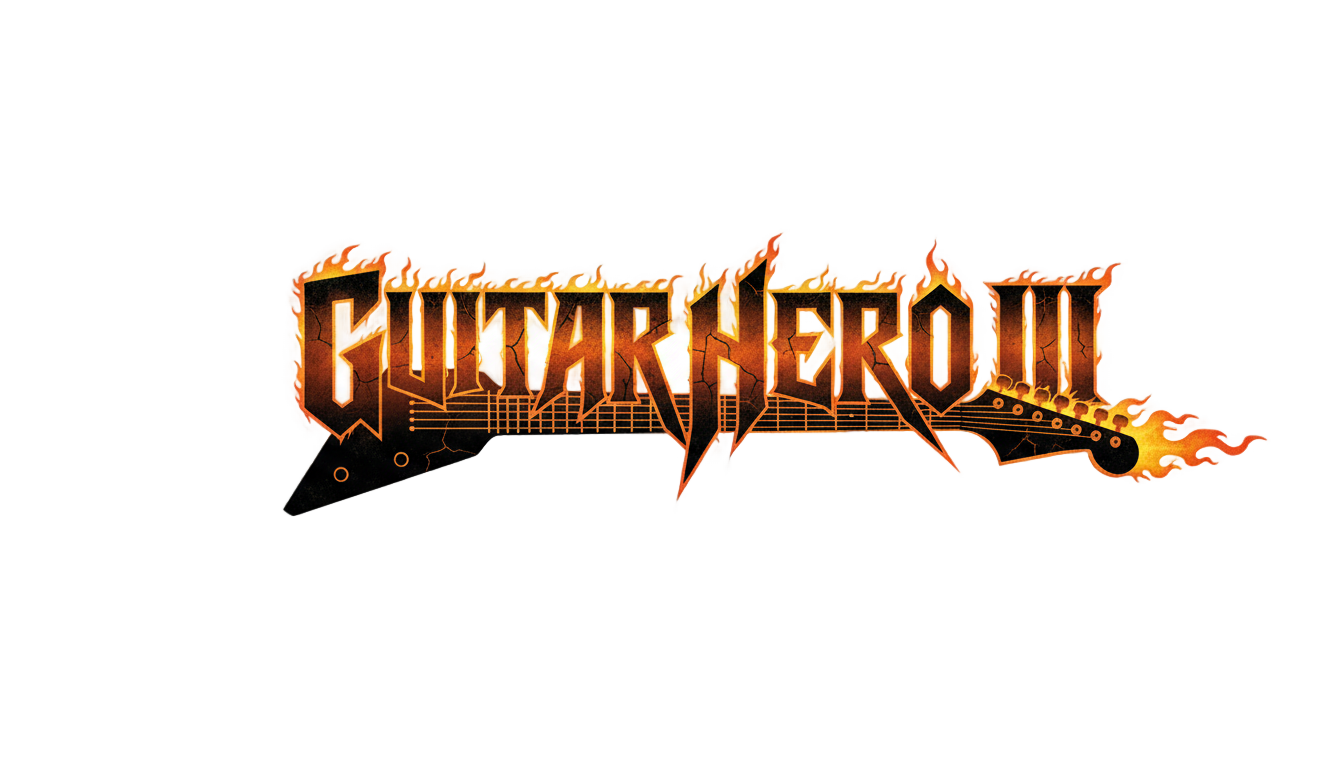 guitar hero 3 logo png PNG transparent background