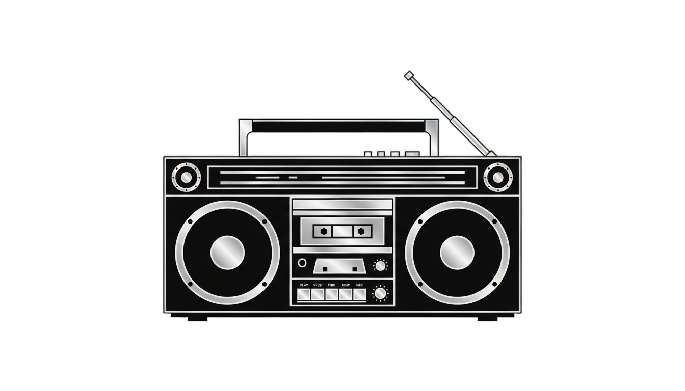 boombox icon png PNG transparent background