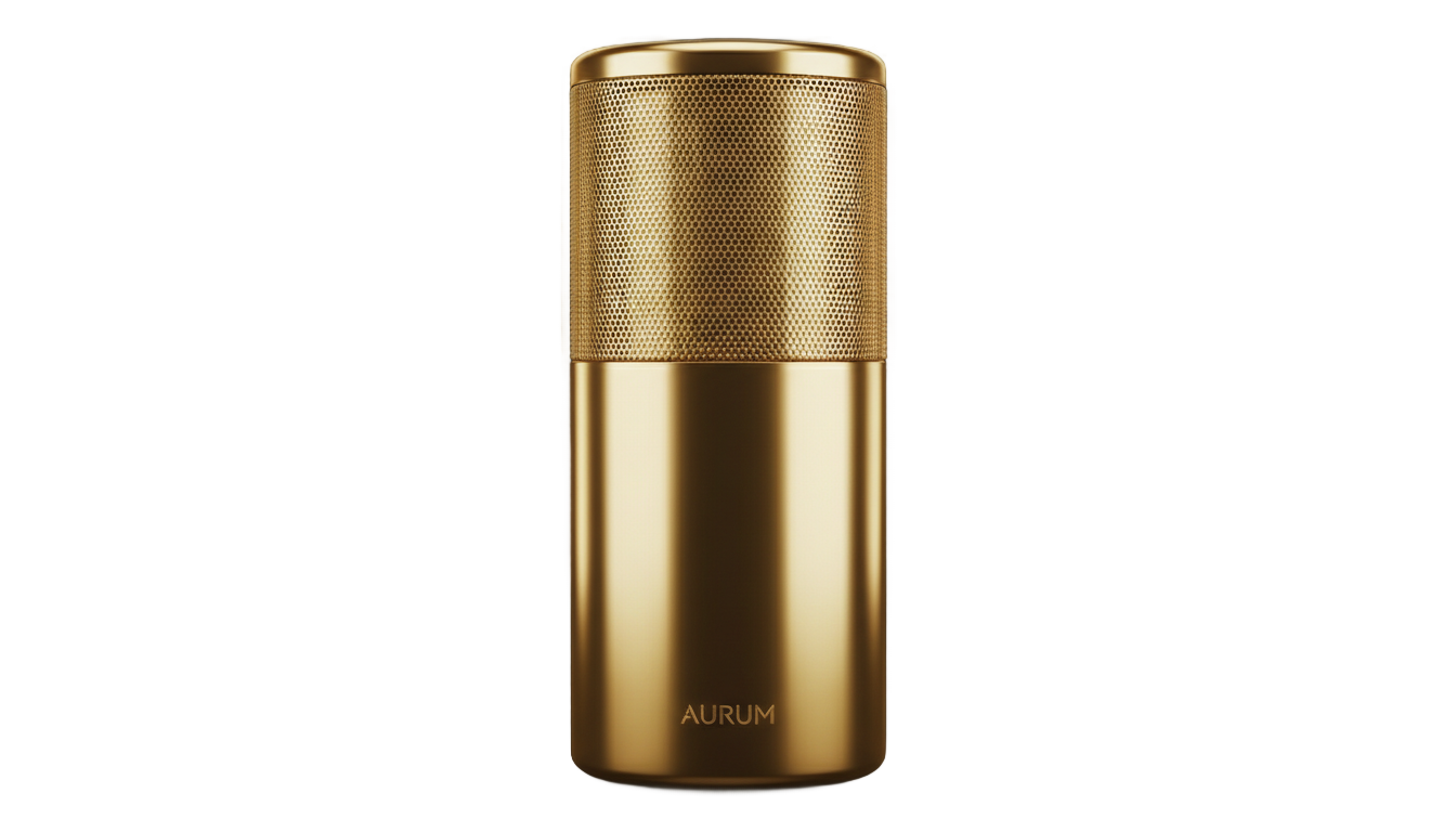 golden speaker png PNG transparent background