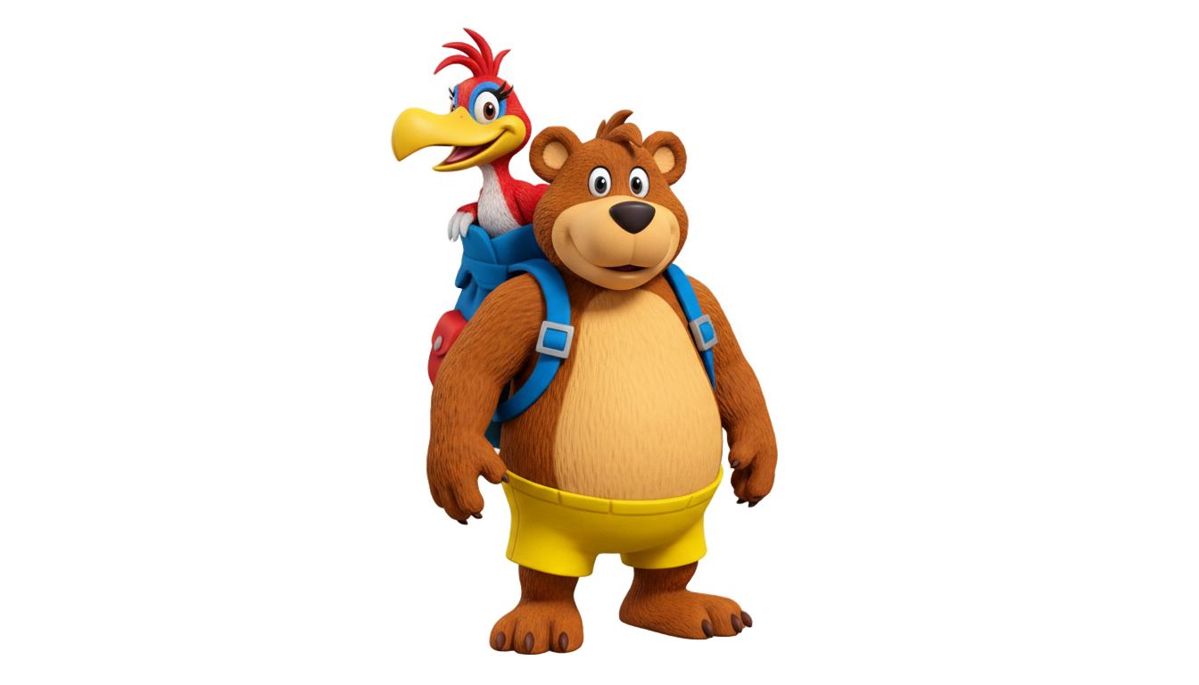banjo-kazooie png PNG transparent background