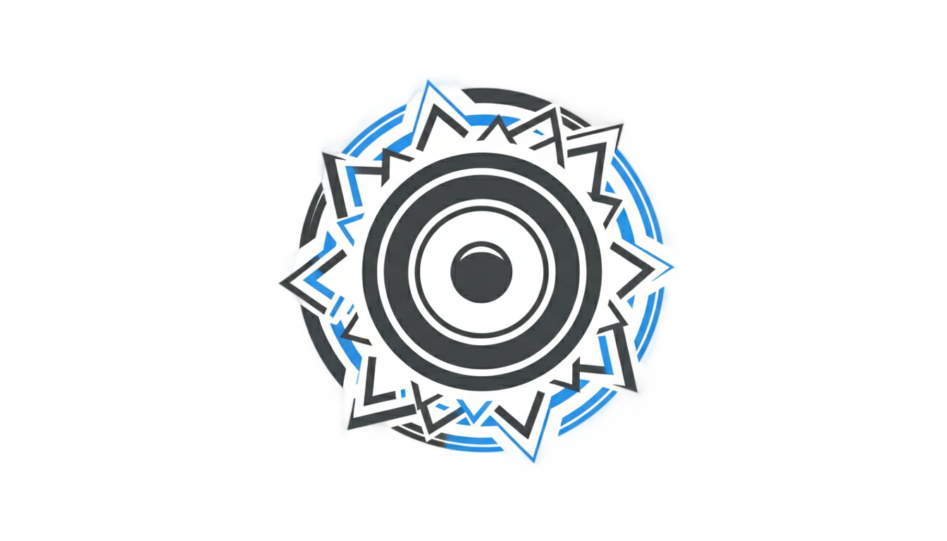 dj speaker logo png PNG transparent background