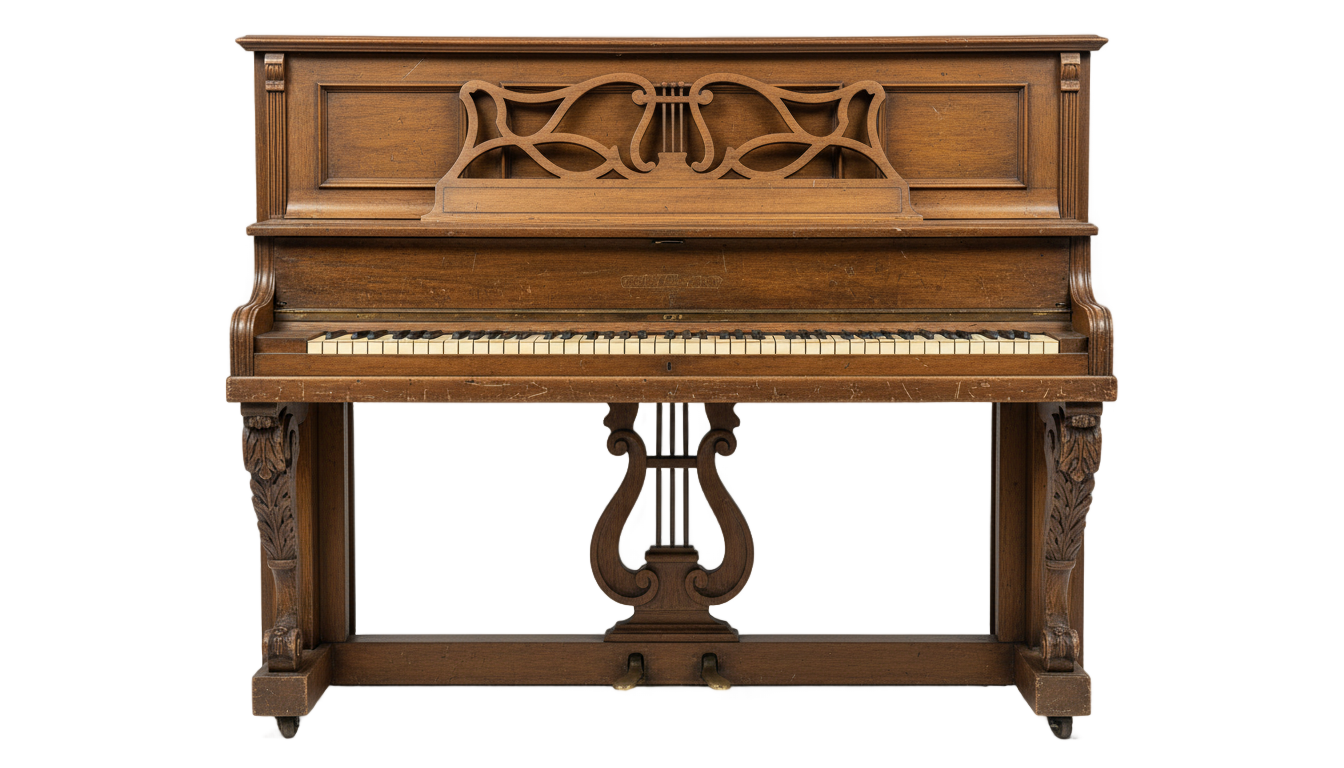 old piano png PNG transparent background