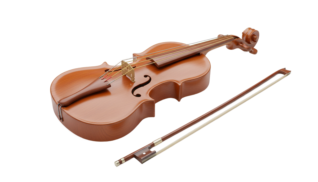 violin cartoon png PNG transparent background