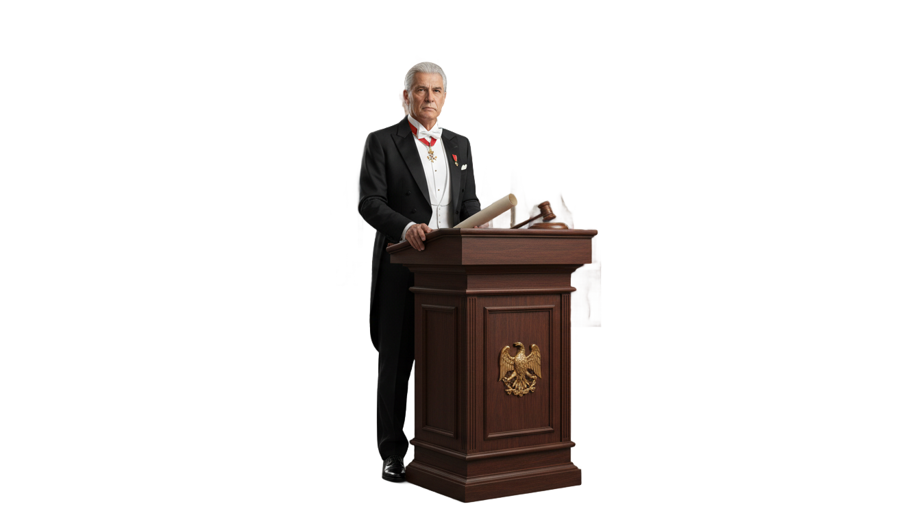 speaker of png parliament PNG transparent background