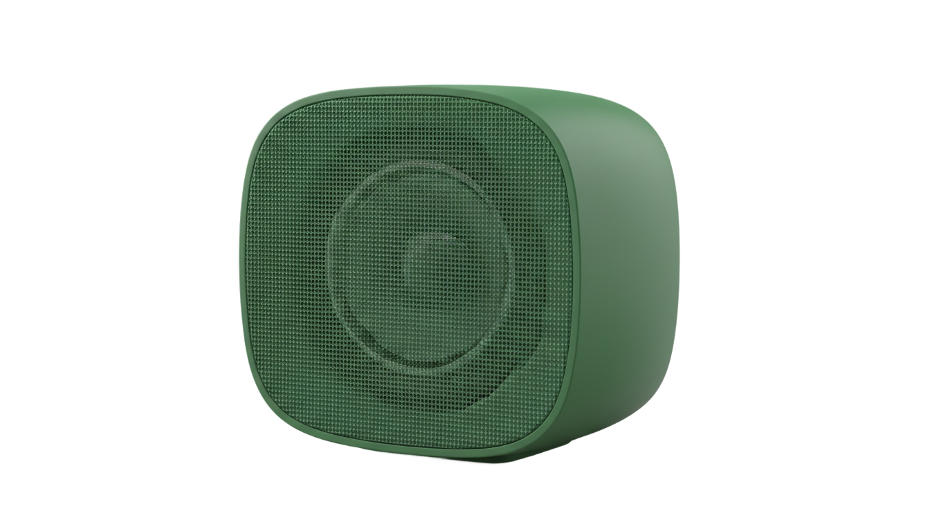 green speaker png PNG transparent background