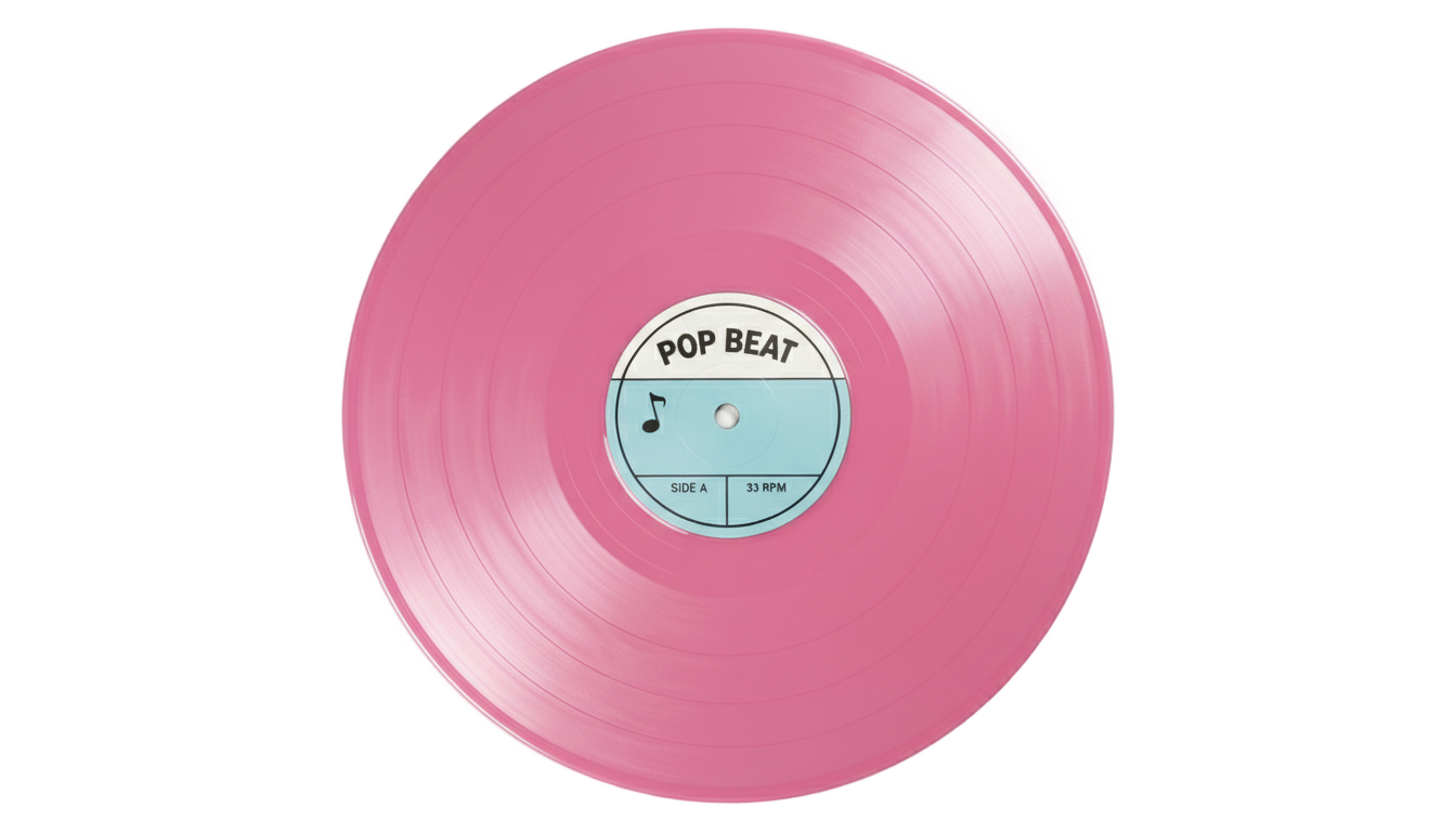 pink vinyl record png PNG transparent background