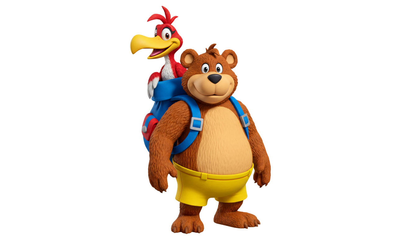 banjo-kazooie png PNG transparent background