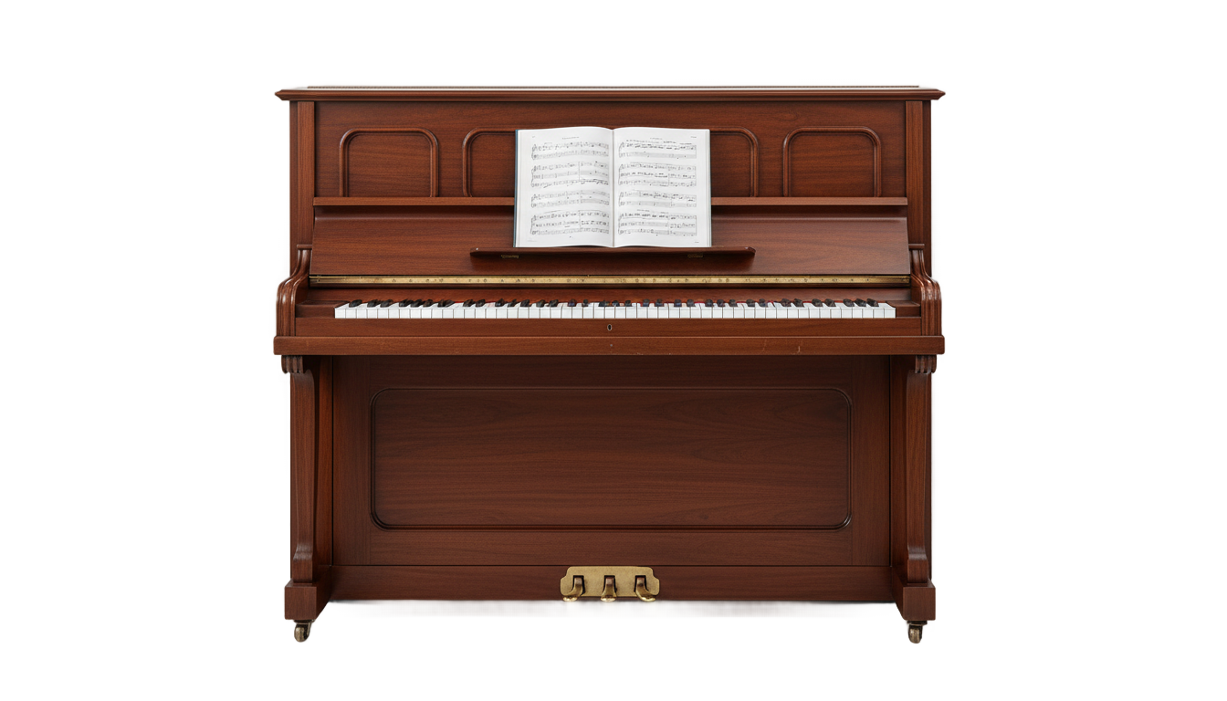 upright piano png PNG transparent background
