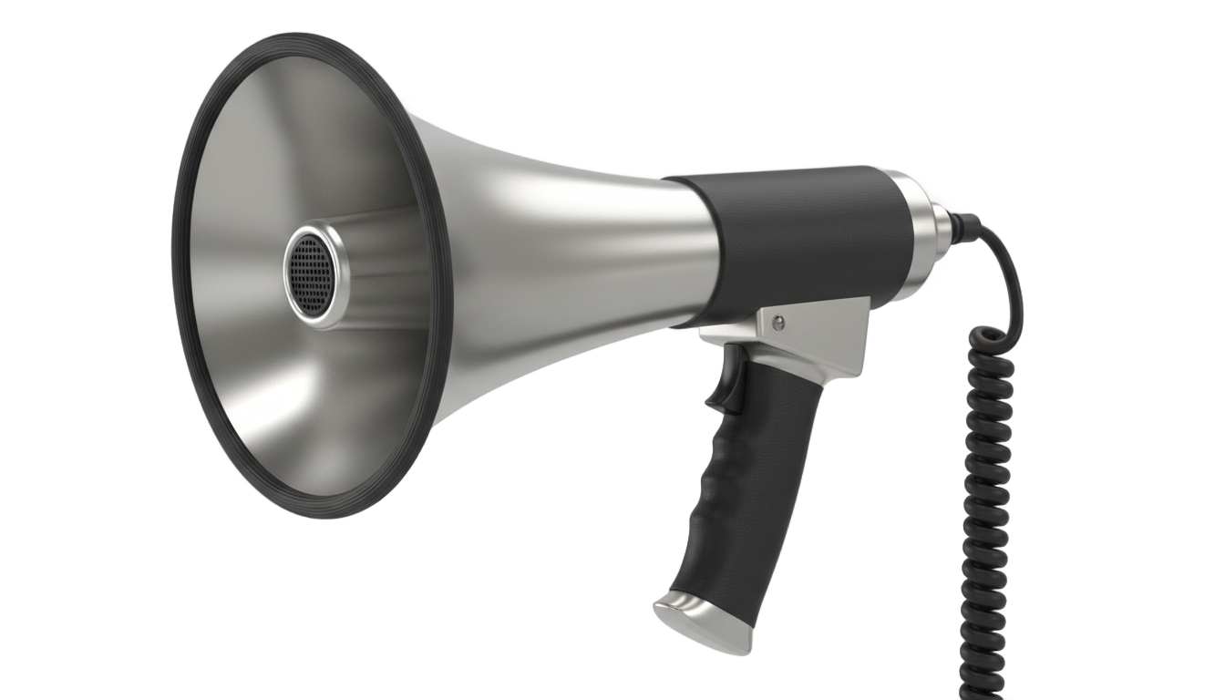 announcement speaker png PNG transparent background