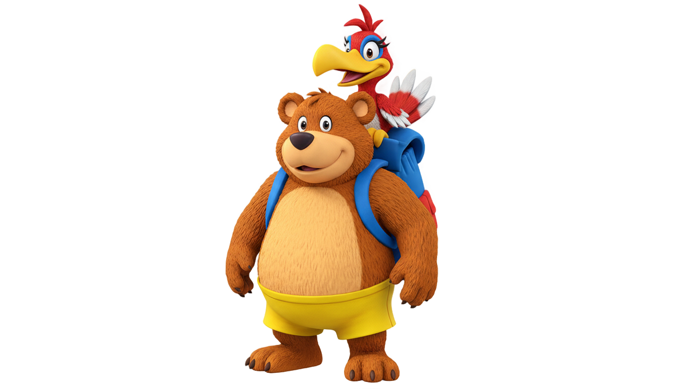 banjo-kazooie png PNG transparent background