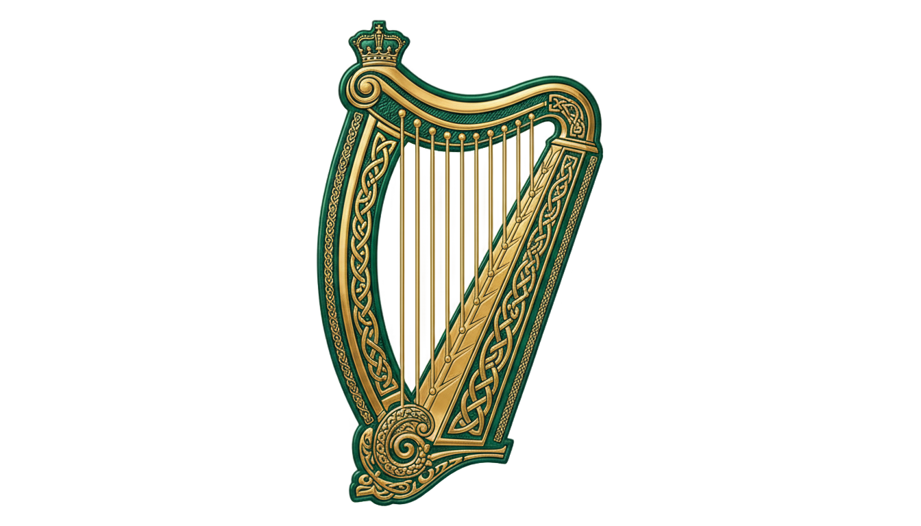 guinness harp logo png PNG transparent background