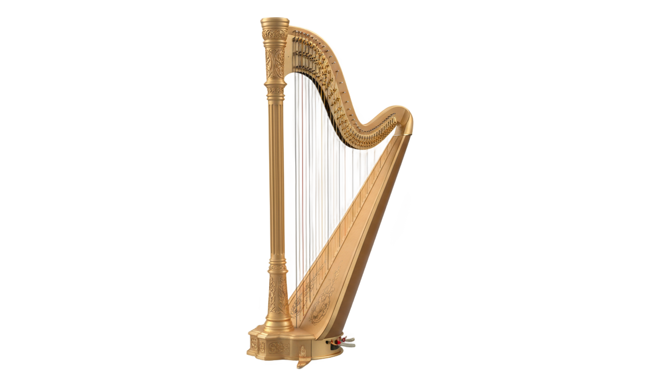 harp clipart png PNG transparent background