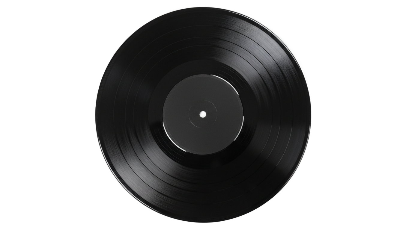 blank vinyl record png PNG transparent background