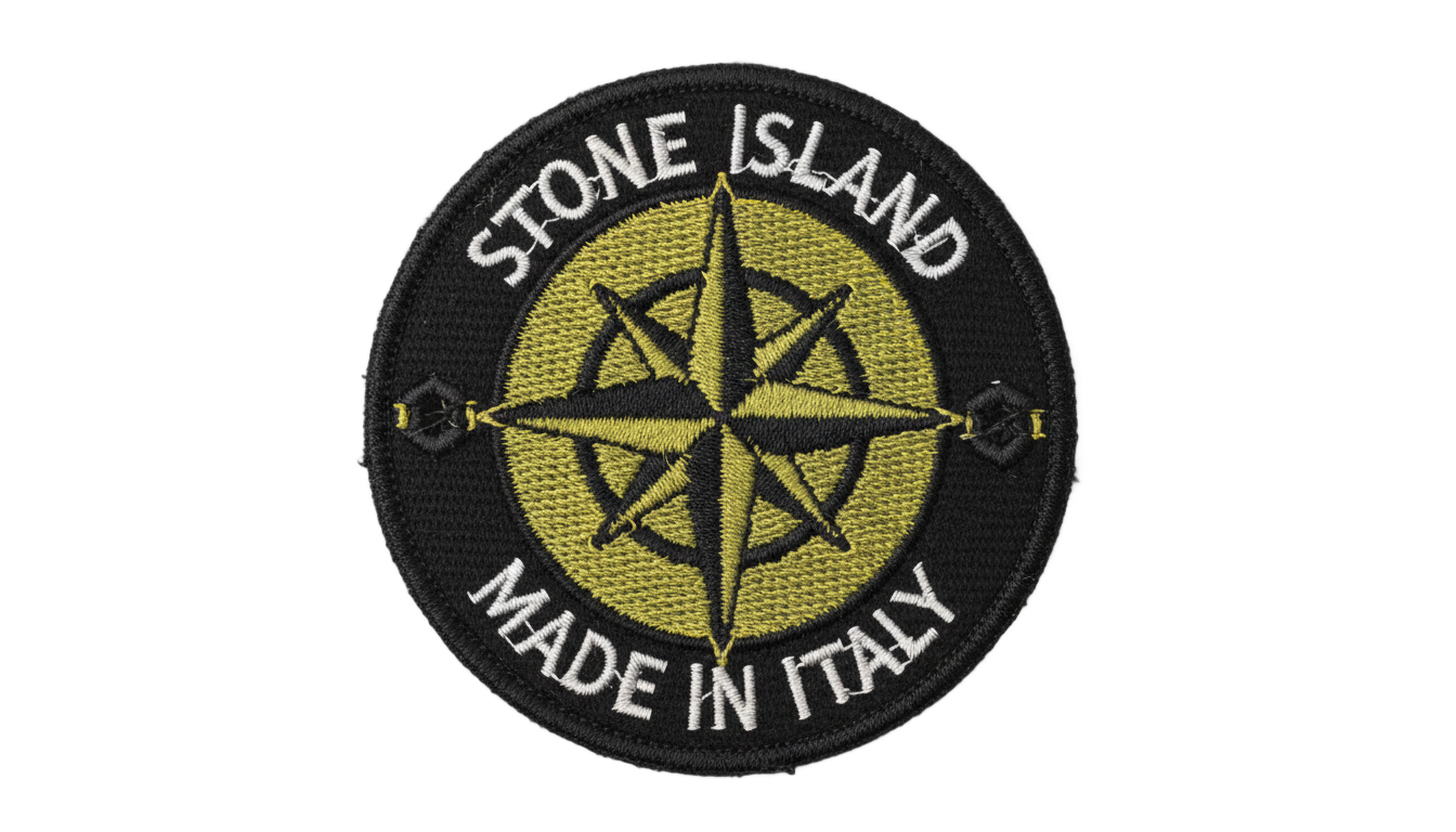stone island patch png PNG transparent background