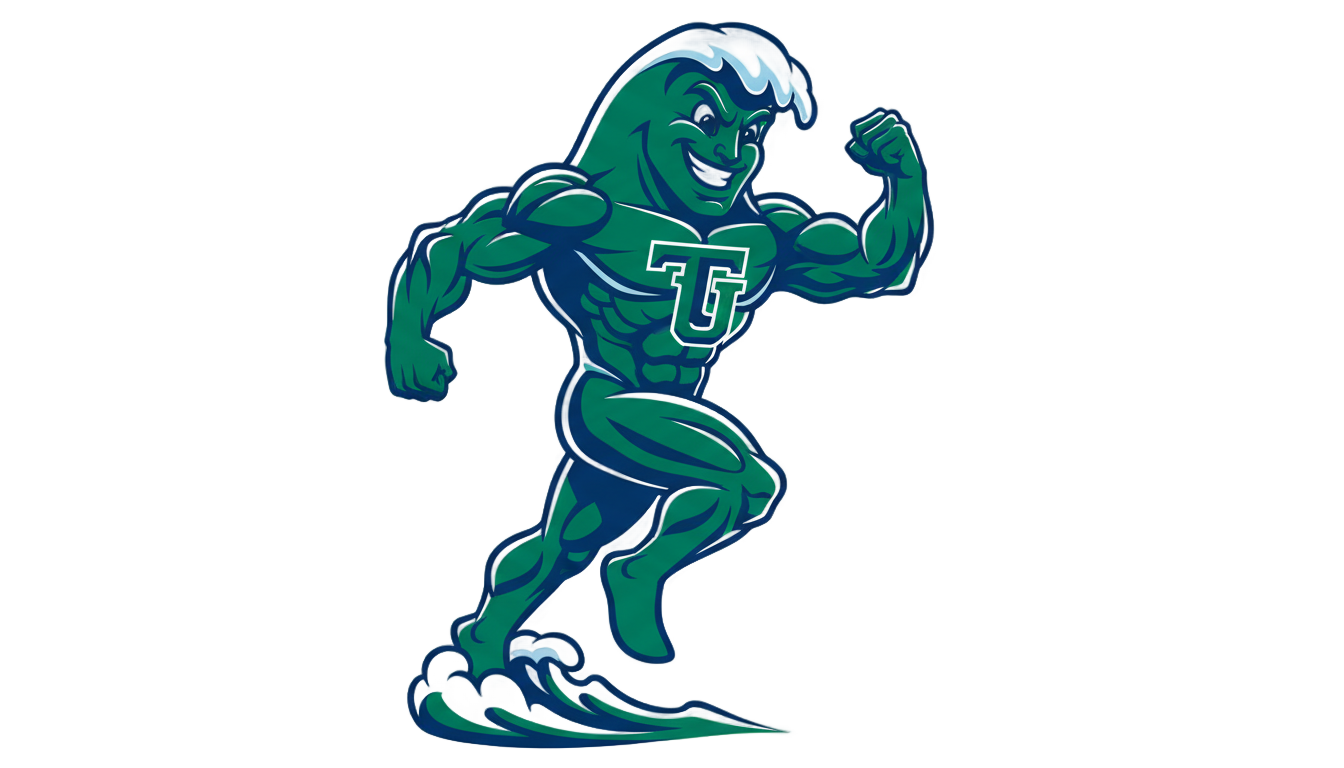tulane green wave png PNG transparent background