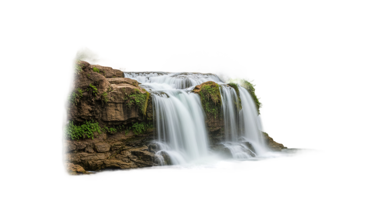 waterfall clipart png PNG transparent background