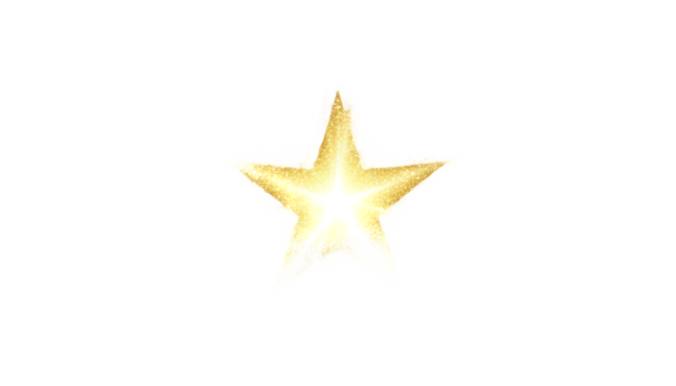 christmas star png PNG transparent background