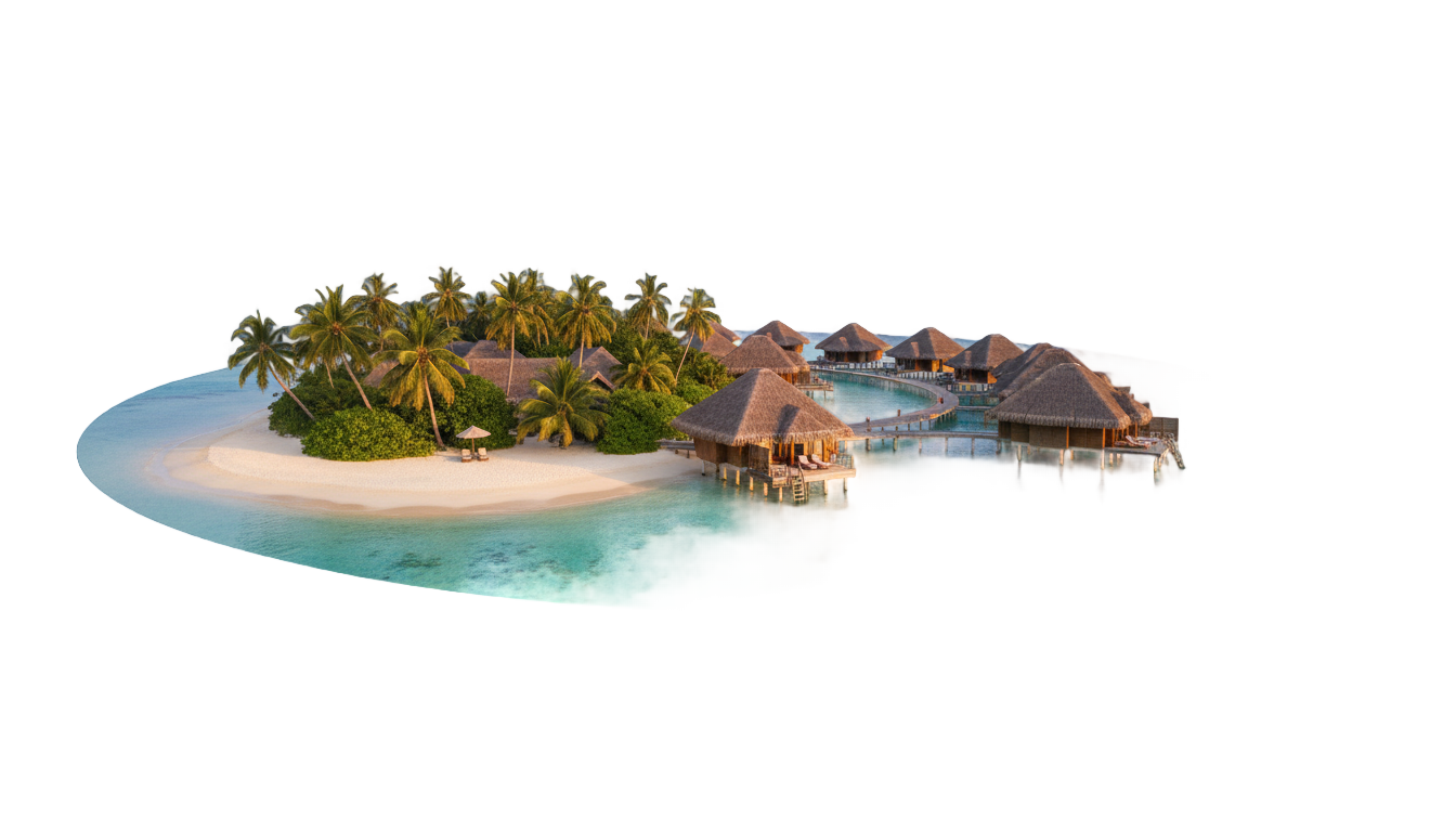 nusa island resort png PNG transparent background